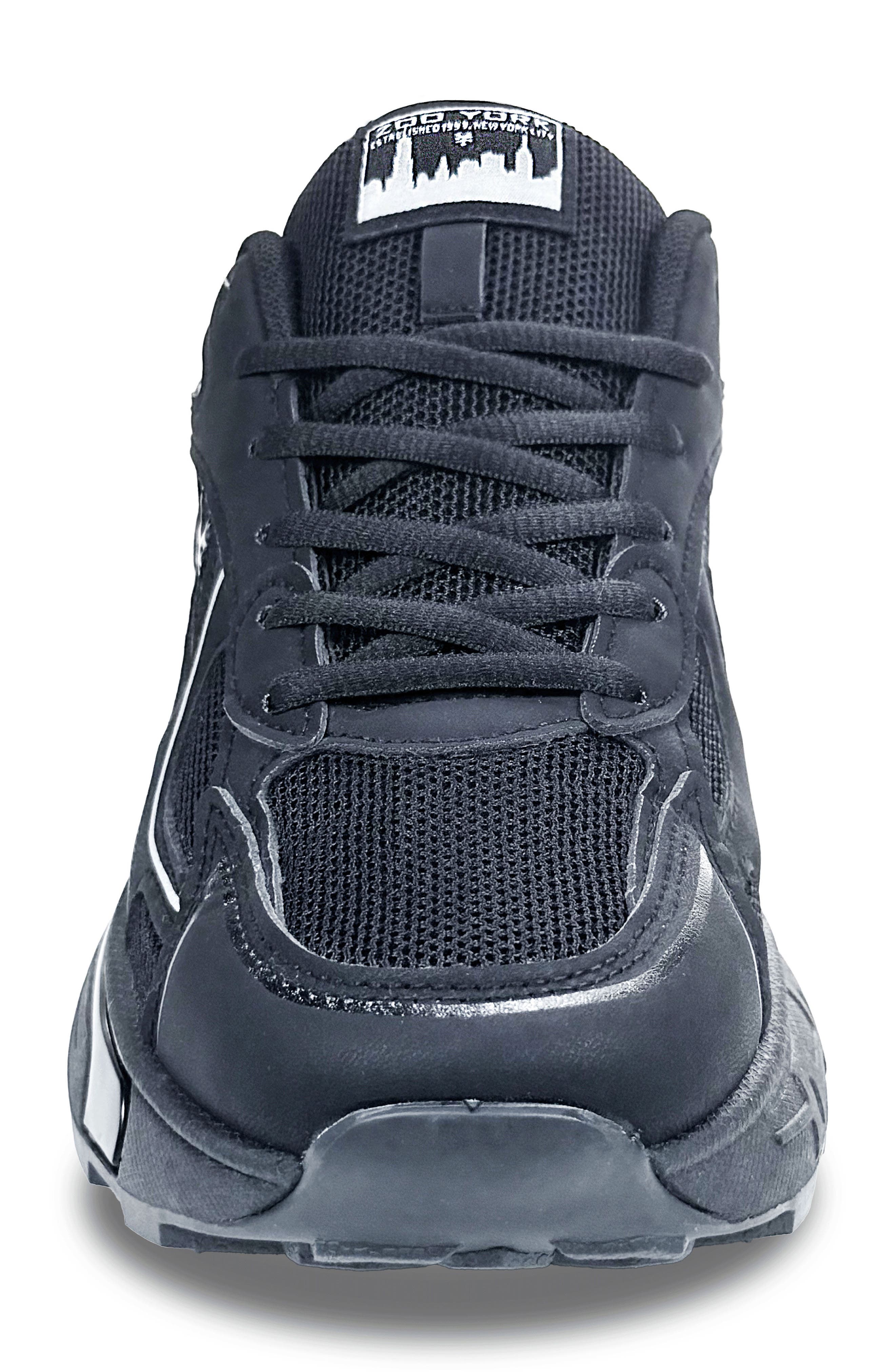 Zoo York <p>Charlie Sneaker (Men)</p>, Alternate, color, Black Silver