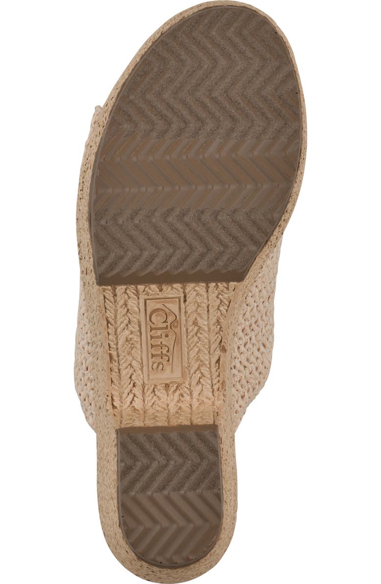 CLIFFS BY WHITE MOUNTAIN Biando Platform Slide Sandal, Alternate, color,