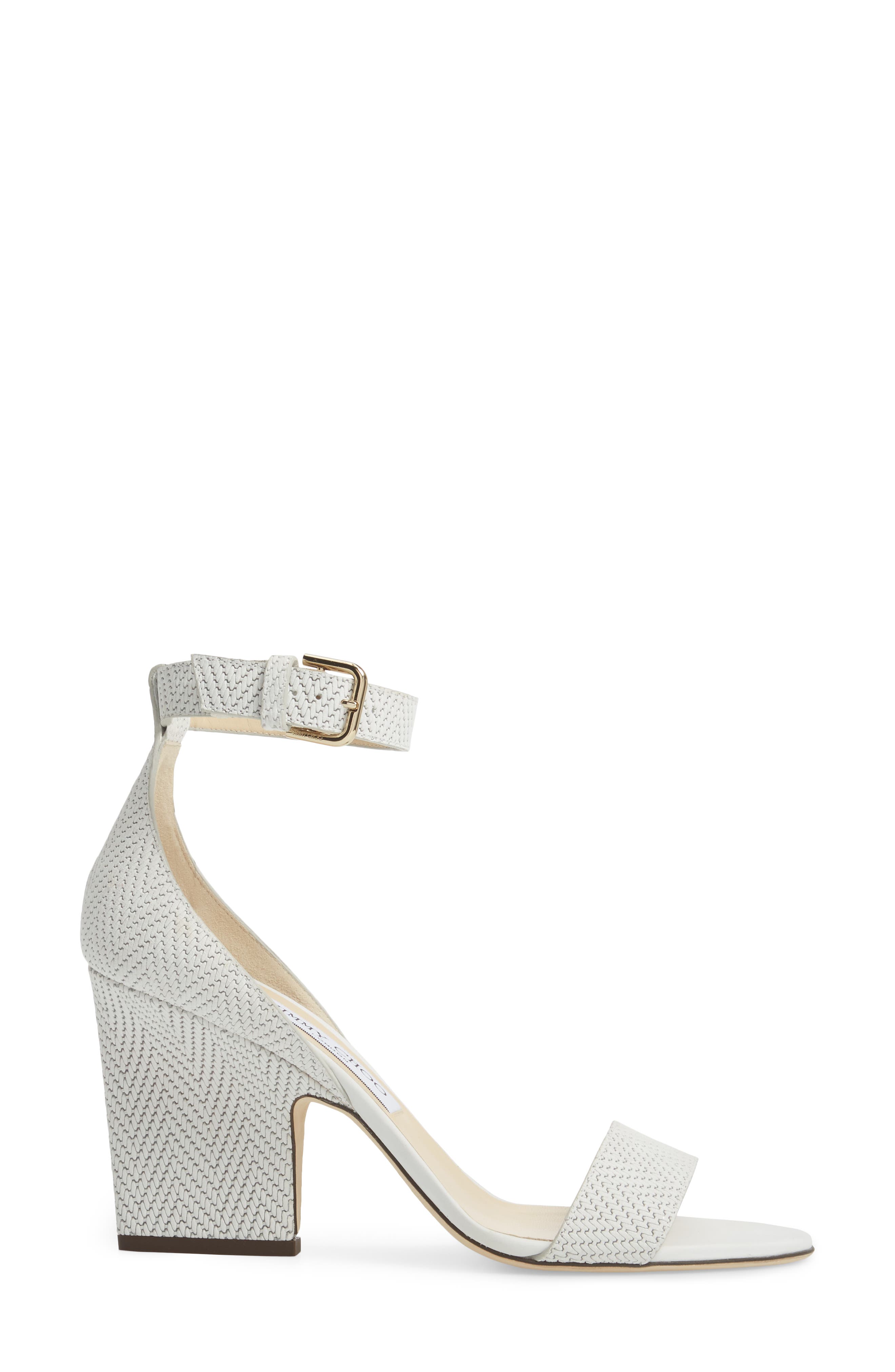 Jimmy Choo Edina Ankle Strap Sandal, Alternate, color, 