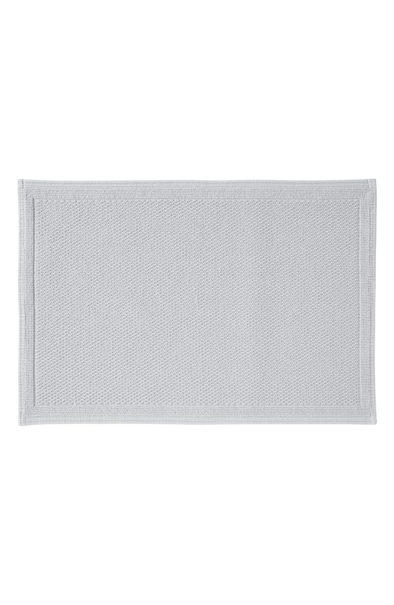Coyuchi Cove Organic Cotton Bath Rug, Main, color, Seal