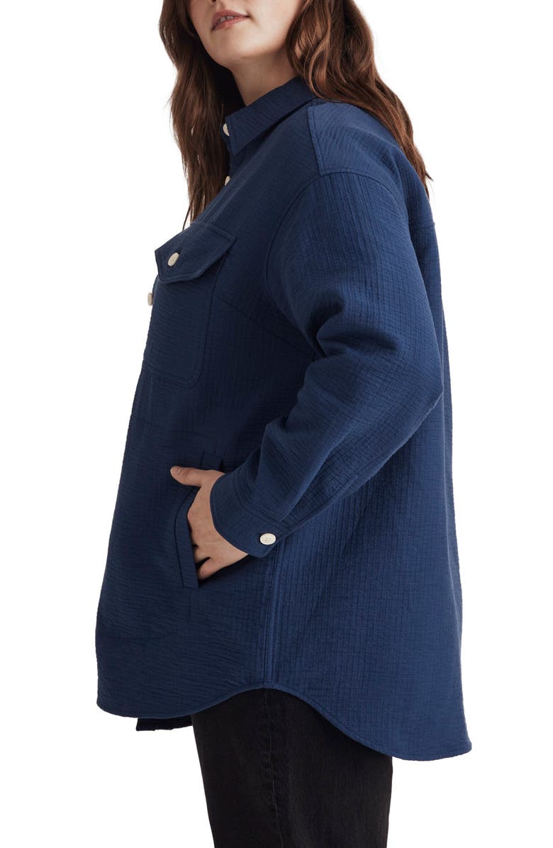 Madewell Superoversize Shirt Jacket, Alternate, color, 