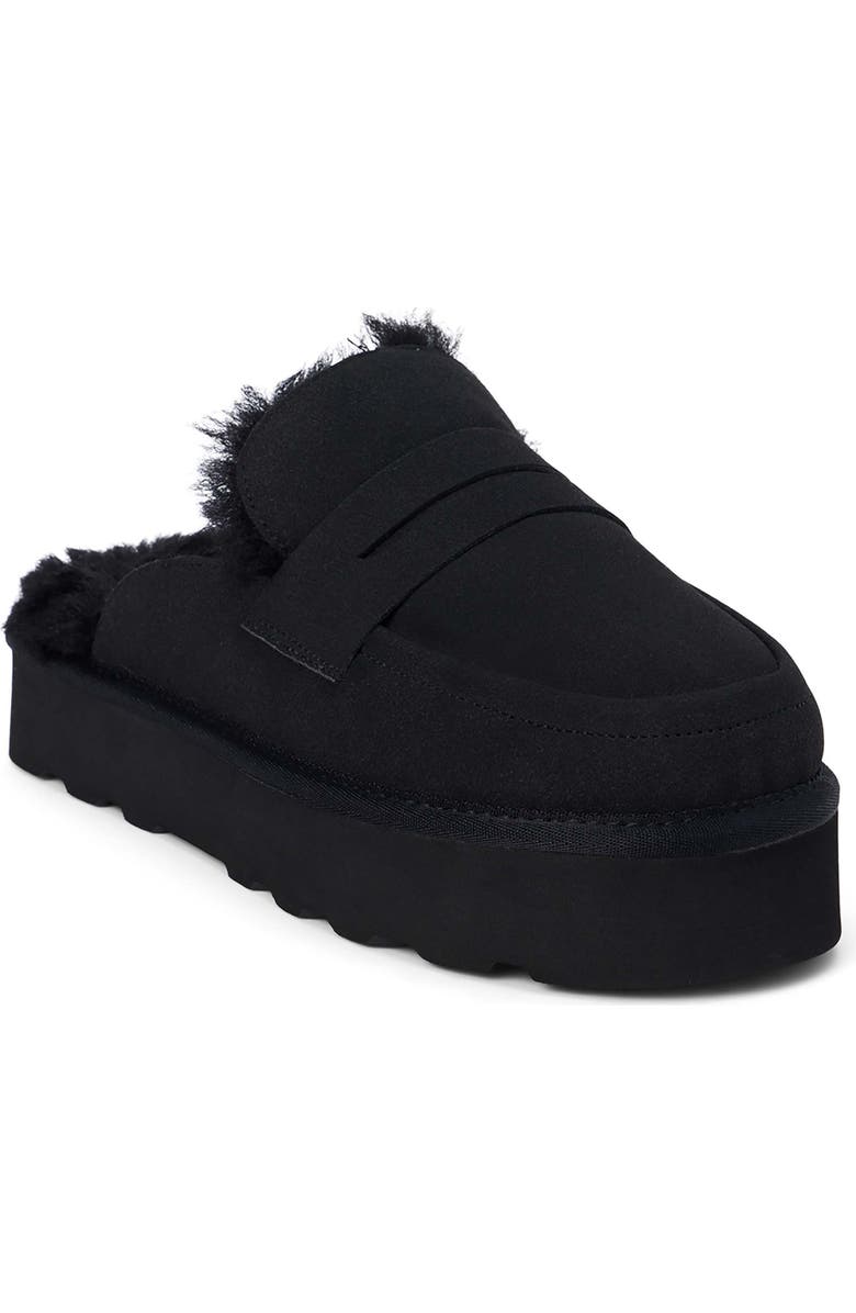 Coconuts by Matisse Stowe Faux Fur Platform Loafer Mule, Main, color,