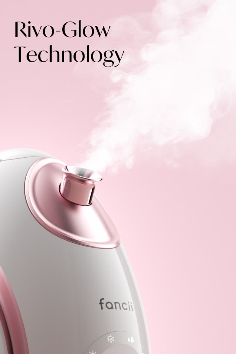 Rivo Nano Ionic Facial Steamer, Alternate, color, White
