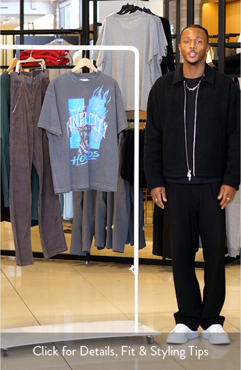 Inner City Hounds Cotton Graphic T-Shirt, sales video thumbnail