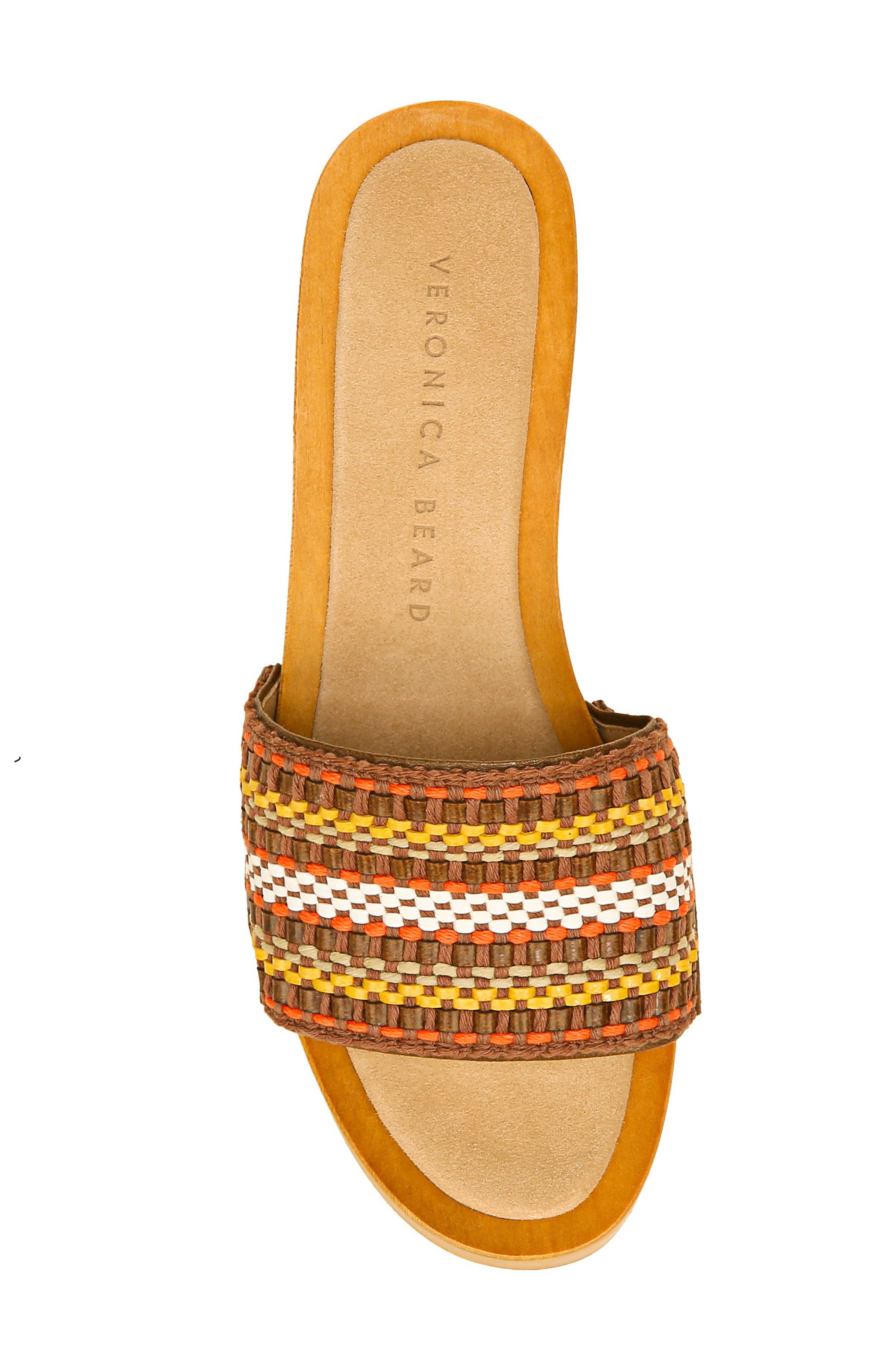 Veronica Beard Hannalee Woven Platform Sandal, Alternate, color, 