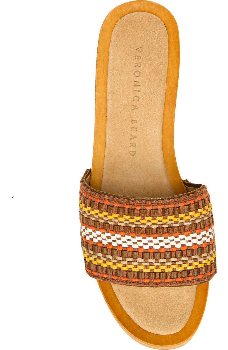 Veronica Beard Hannalee Woven Platform Sandal, Alternate, color,