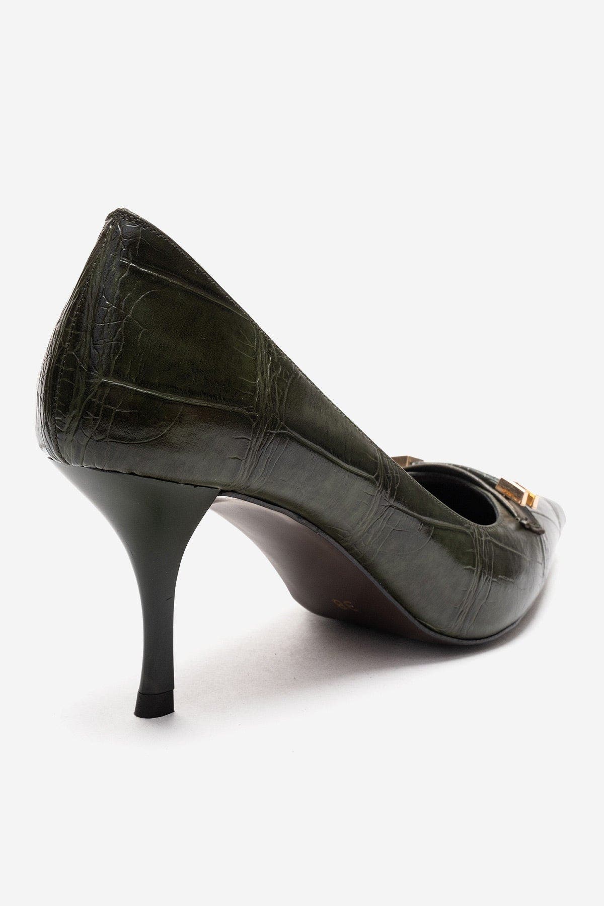 Poesy Pointed Toe Stiletto Pump, Alternate, color, Green Print