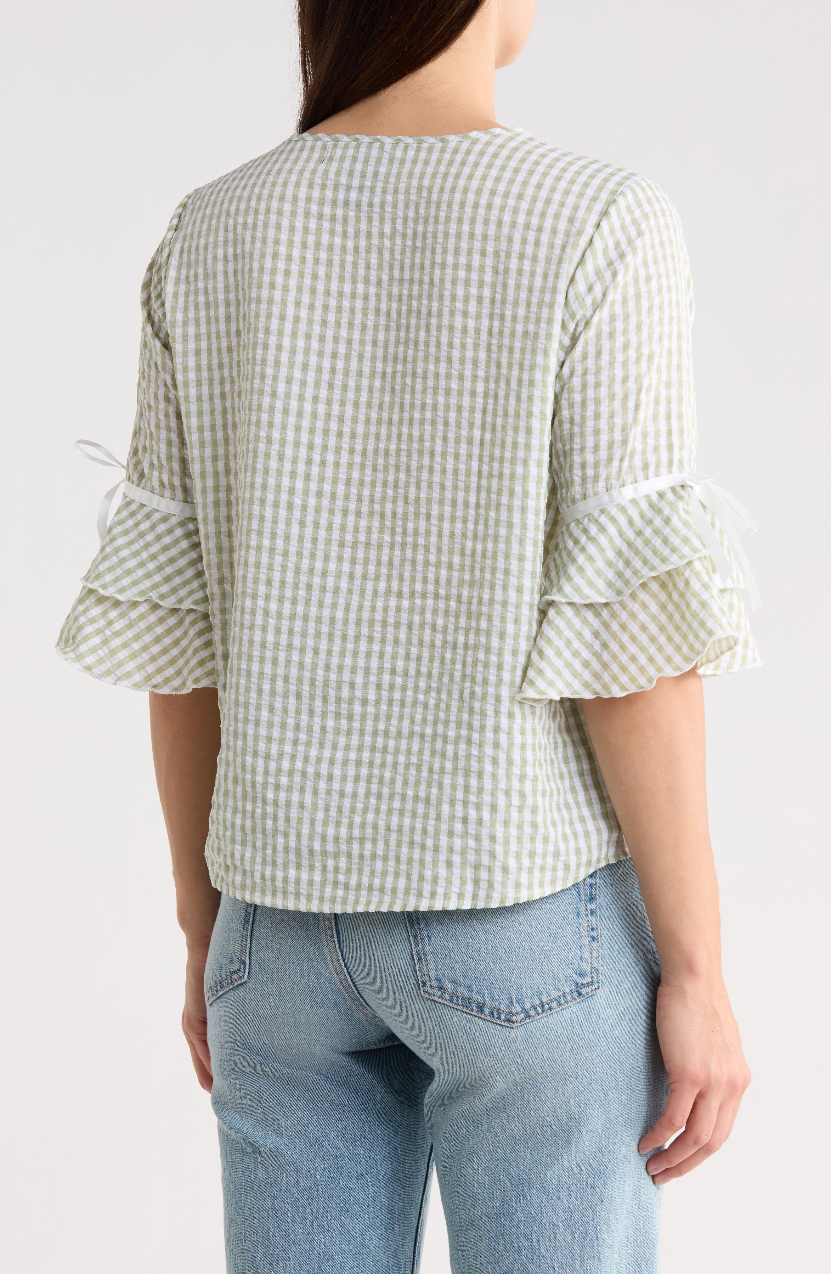 Seersucker Top - image 4