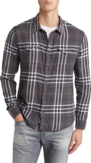John Varvatos Dale Plaid Button-Up Shirt