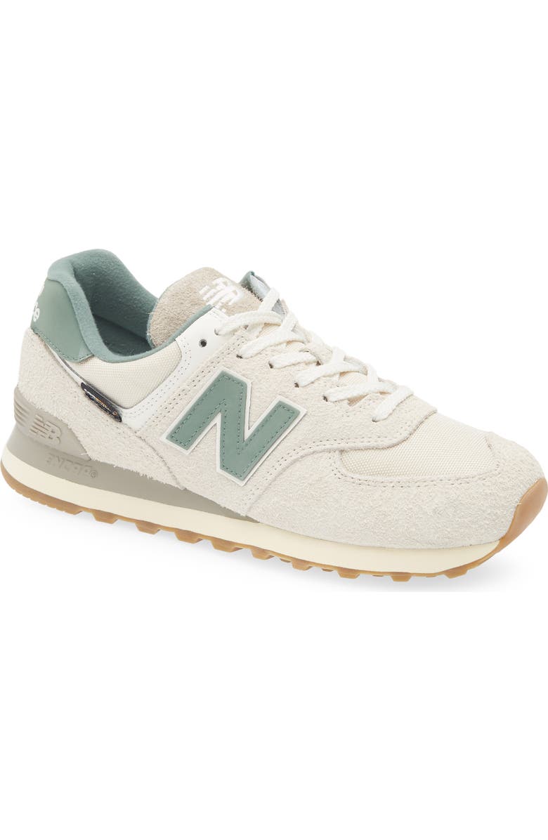 New Balance Gender Inclusive 574 Sneaker, Main, color, Calcium/ New Spruce