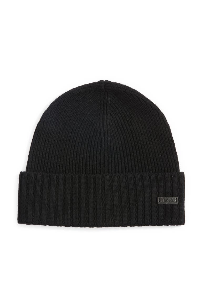 Fati Wool Beanie, Main, color, BLK