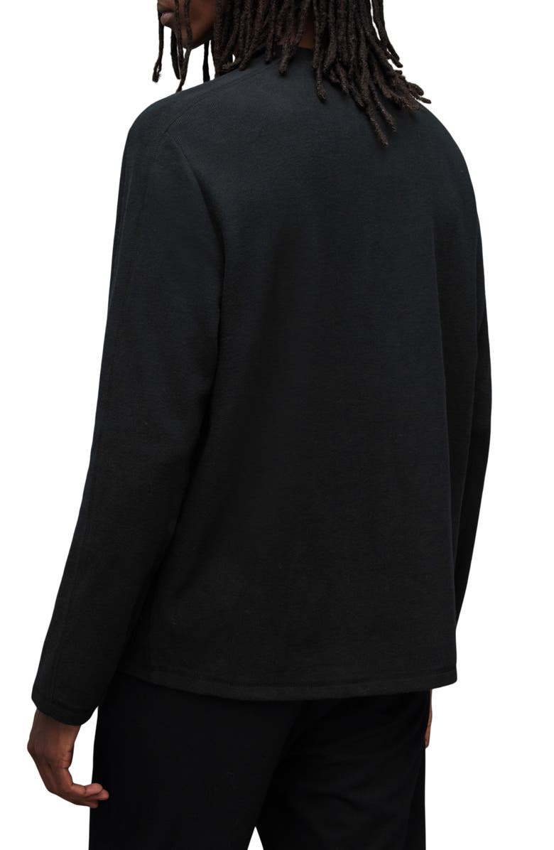 AllSaints Rowe Long Sleeve Cotton T-Shirt, Alternate, color, 