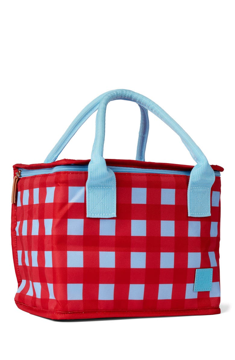 The Somewhere Co Raspberry Crush Lunch Bag, Alternate, color, Raspberry Crush