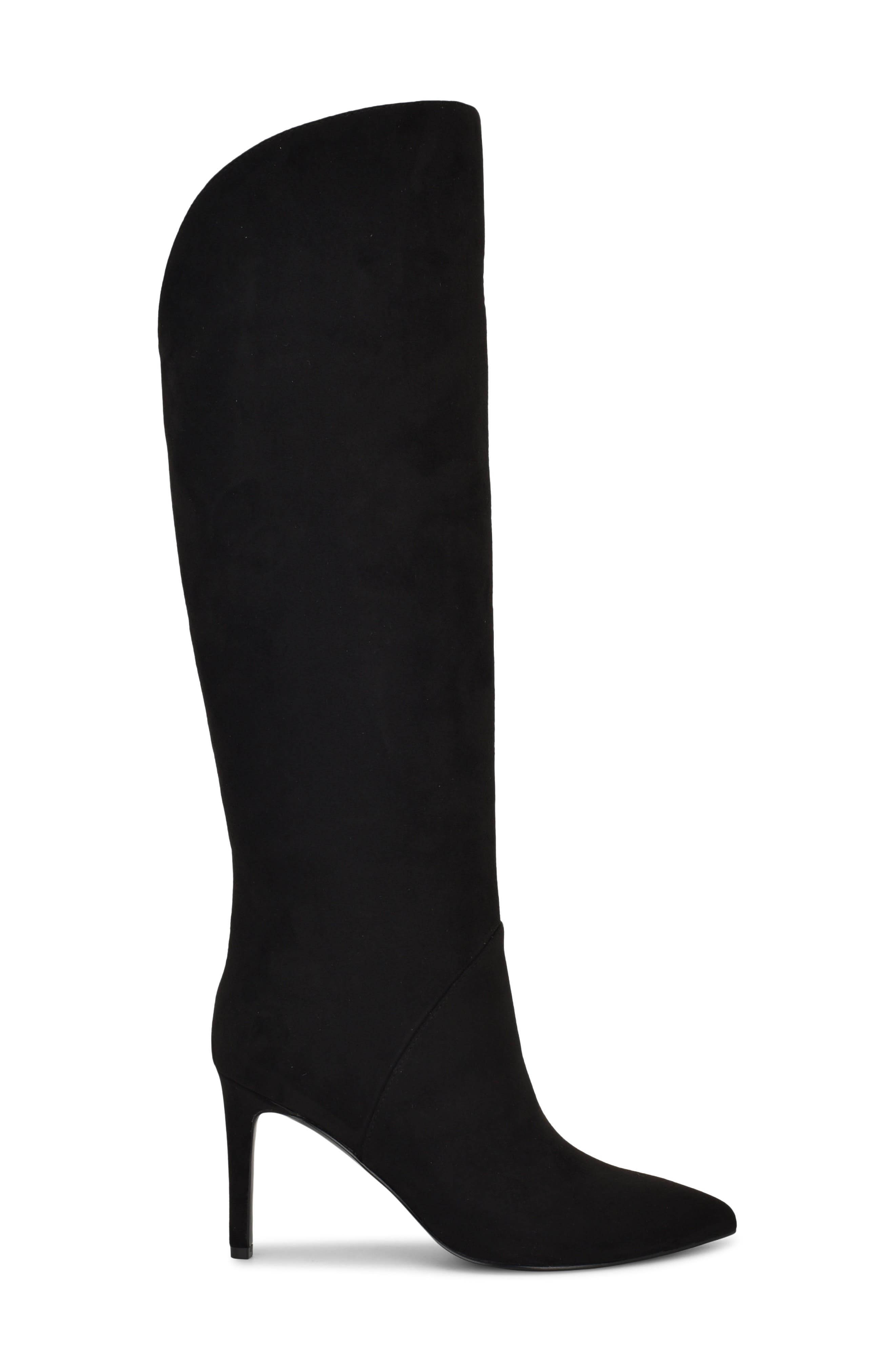 Nine West Razla Pointed Toe Boot, Alternate, color, Black