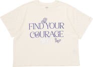 Wicked Cropped Drop Shoulder T-Shirt