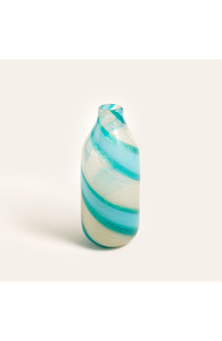 Zsa Zsa Zsu Macau Glass Vase 12 In, Main, color, Green