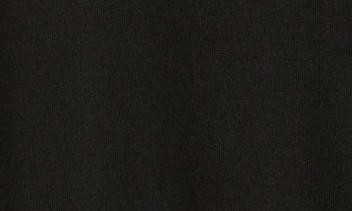 Jack Victor Redfern Long Sleeve Wool Blend Polo Sweater In Black