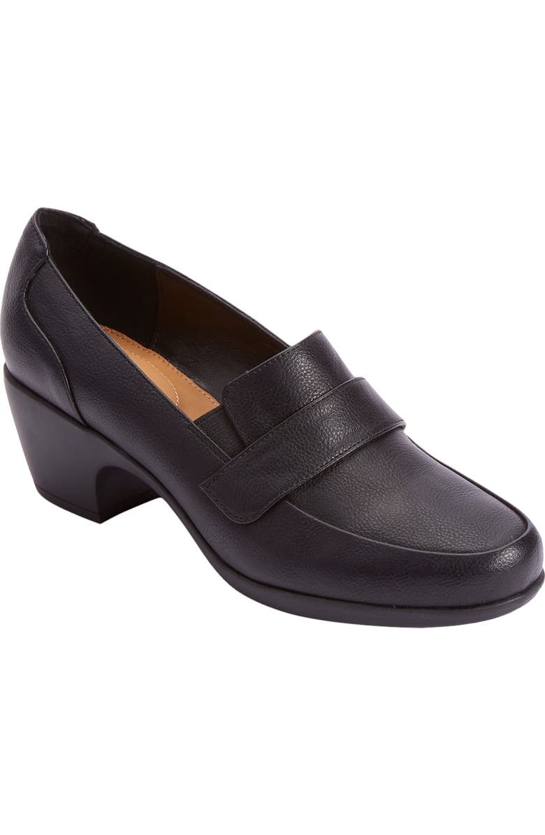 Comfortview The Maya Slip On Shootie, Main, color, Black