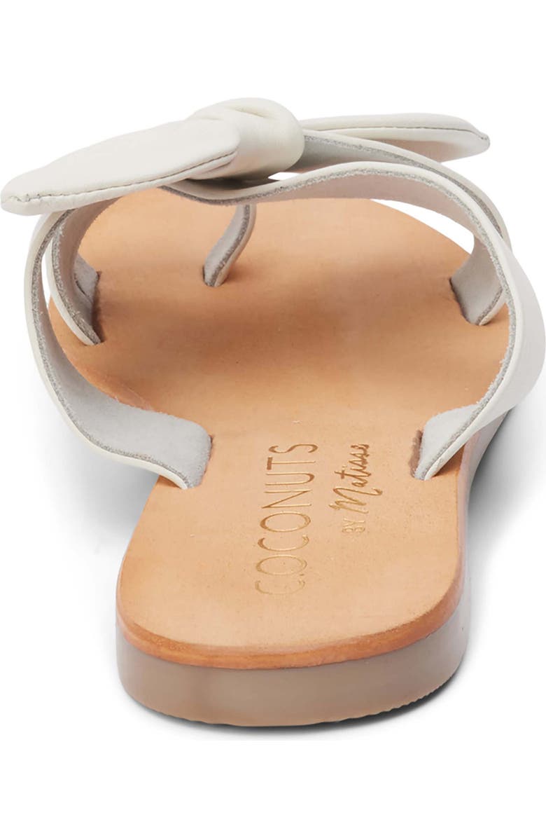 Coconuts by Matisse Vaughn Toe Loop Sandal, Alternate, color, White