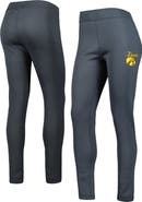 CONCEPTS SPORT Women's Concepts Sport Charcoal Iowa Hawkeyes Upbeat Sherpa Leggings