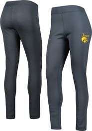 CONCEPTS SPORT Women's Concepts Sport Charcoal Iowa Hawkeyes Upbeat Sherpa Leggings