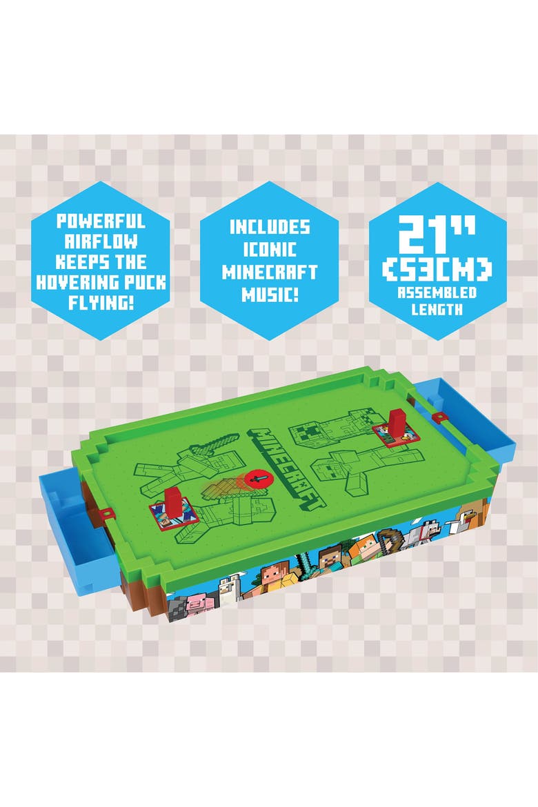Arcade Air Hockey - Overworld -Premium Series, 21", Kids 3+, 2 Player, Alternate, color, Multicolored