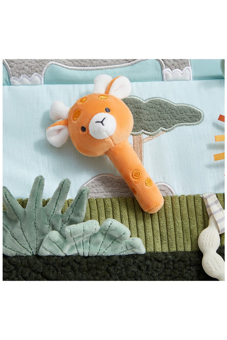 Elephant Tummy Time Toy, Alternate, color, GREEN