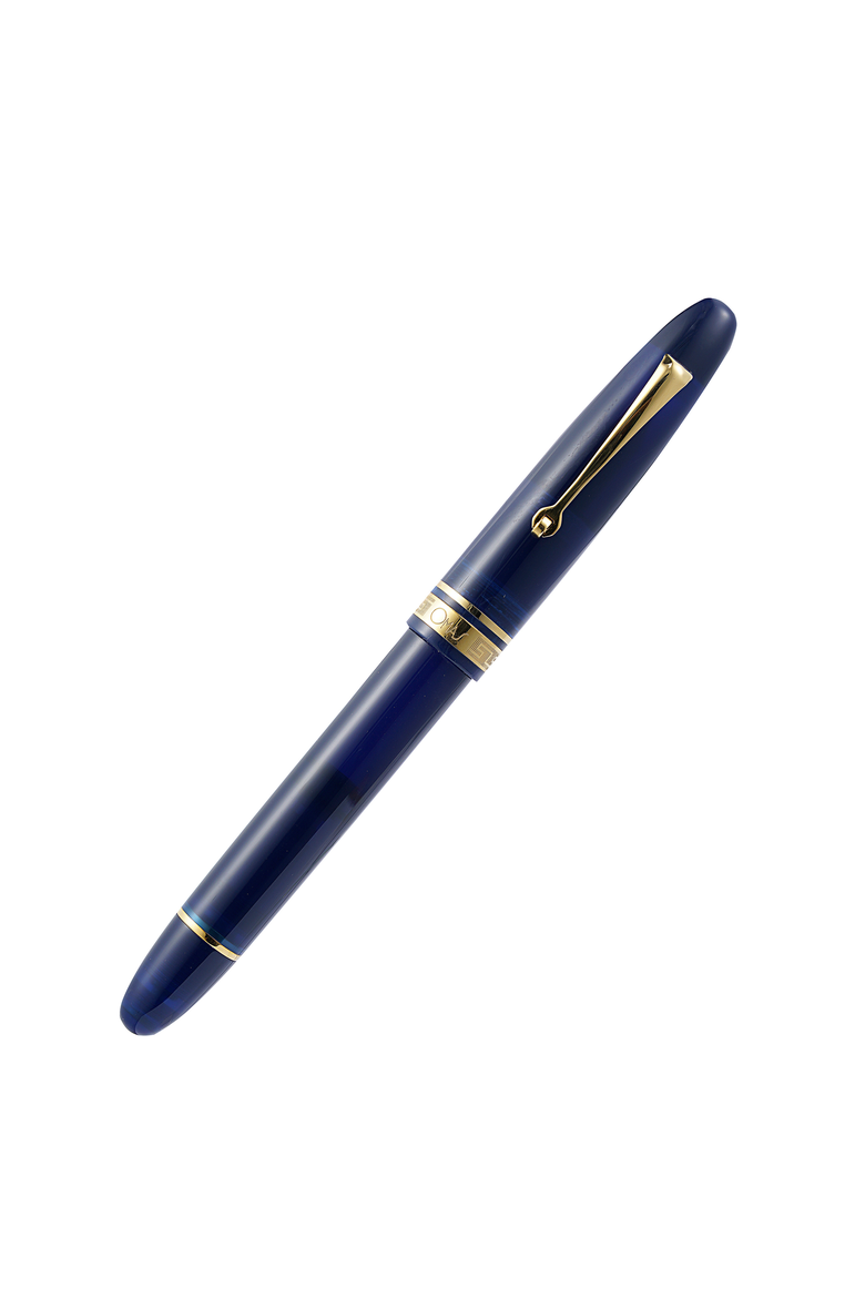 Ogiva Blu with Gold Trim Fountain Pen, Alternate, color, Blue Medium
