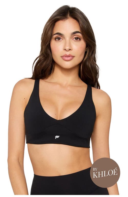 Fabletics Pureluxe Longline Low Impact Bra In Black