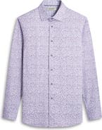 Bugatchi Jimmy OoohCotton® Abstract Print Button-Up Shirt