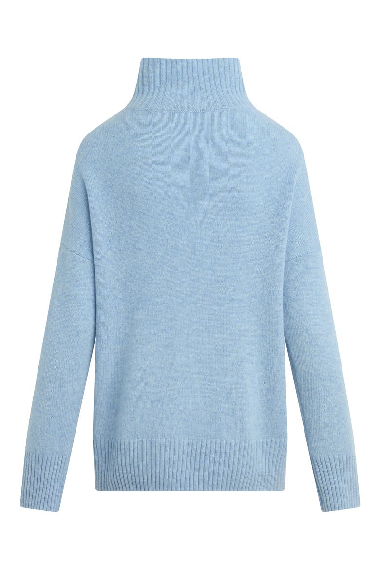 The Maddie Turtleneck Cashmere Sweater, Alternate, color, BABY BLUE