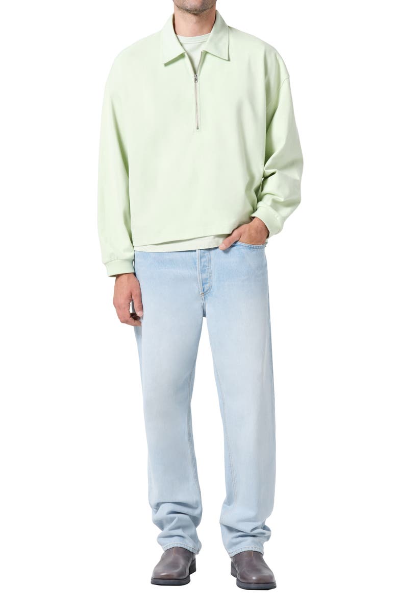 AGOLDE '90s Mid Rise Relaxed Straight Leg Jeans, Alternate, color, Ruse Pale Indigo