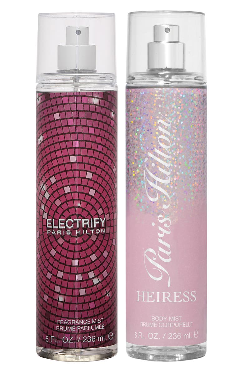 PARIS HILTON Body Mist Fragrance Spray - Set of 2, Main, color, 
