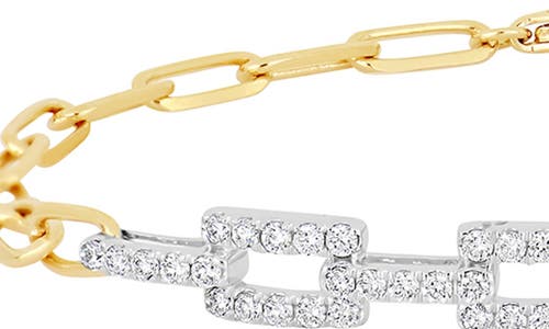 Bony Levy Varda Diamond Pav‚ Chain Bracelet In Gold