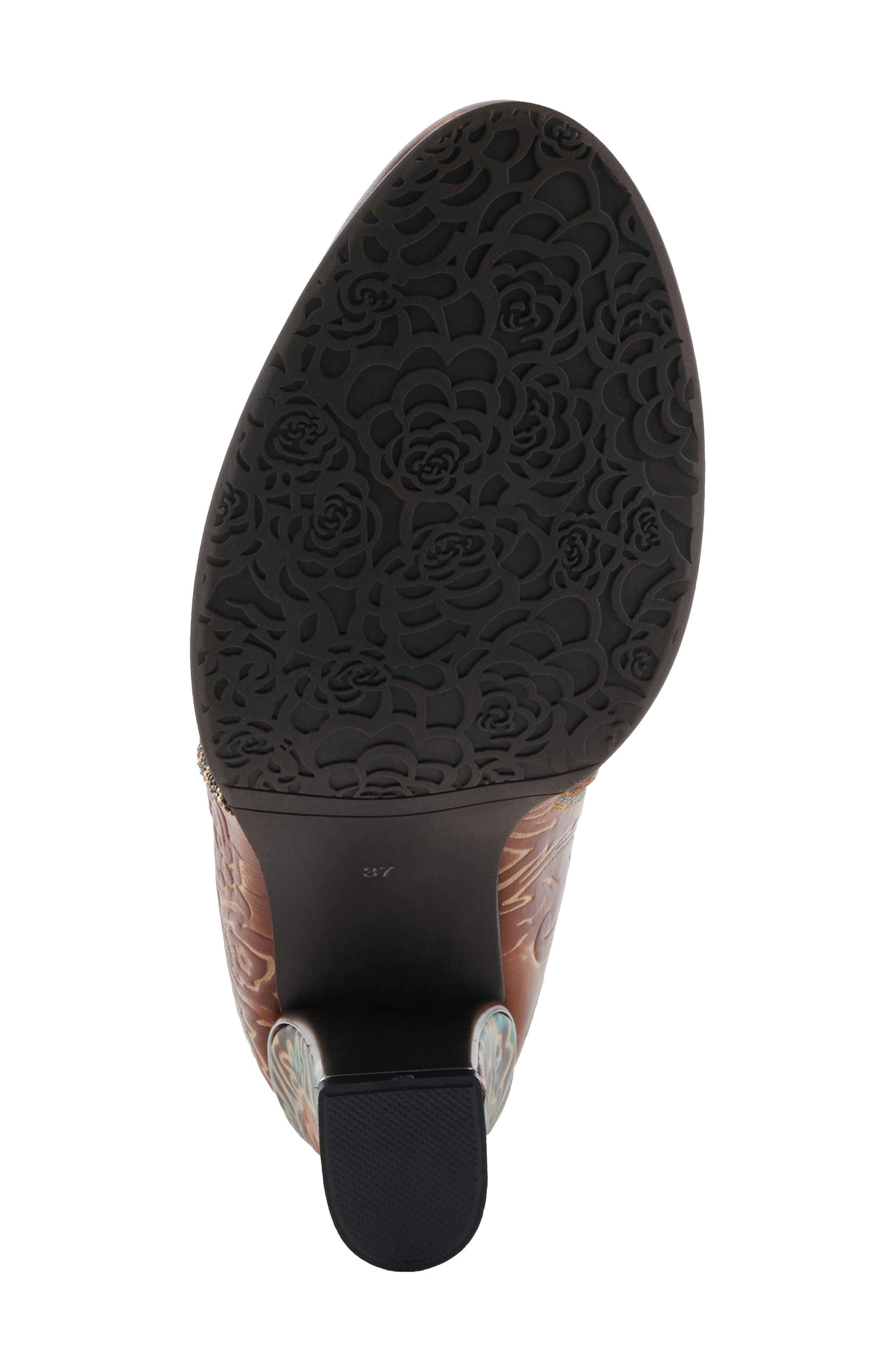 L'Artiste by Spring Step Cherish Bootie, Alternate, color, Brown Multi