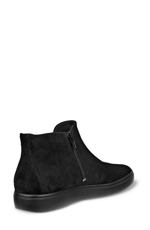 Ecco Sneaker Chelsea Boot In Black