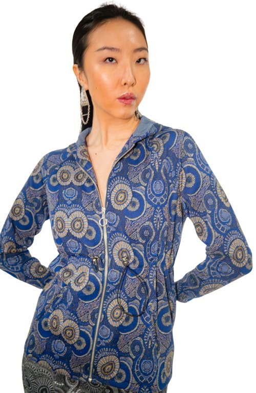 Kahindo Dakar Hoodie In Blue