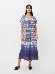 Masai Copenhagen Manatores Square Neck Midi Dress