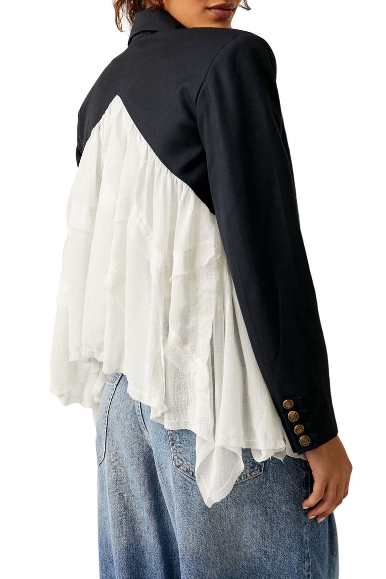Ballet School Blazer, Alternate, color, NAVY