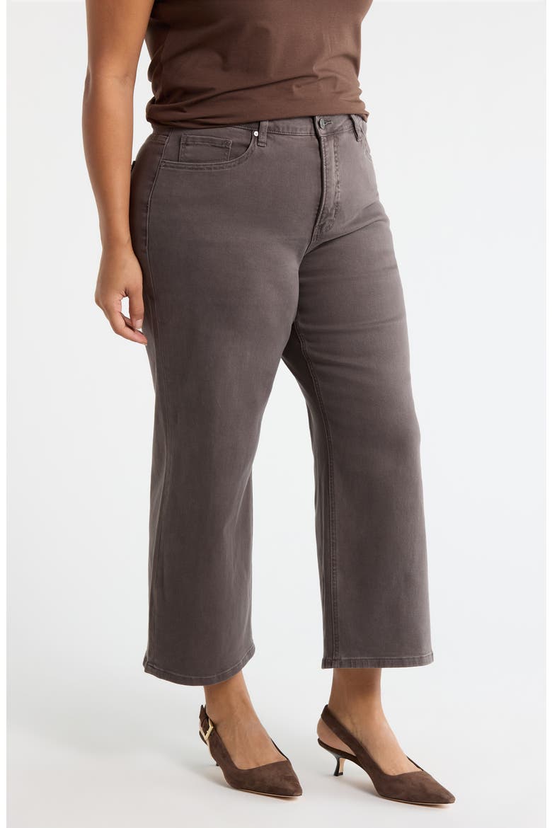 Straight Leg Ankle Jeans, Alternate, color, GRAY