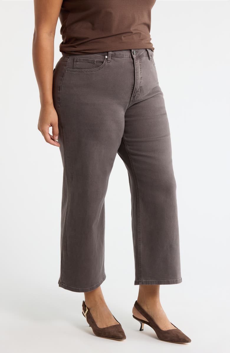 Bayeas Straight Leg Ankle Jeans, Alternate, color, Gray