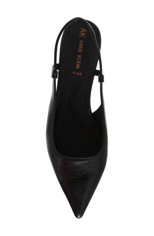 Anne Klein Shorty Slingback Pump In Black