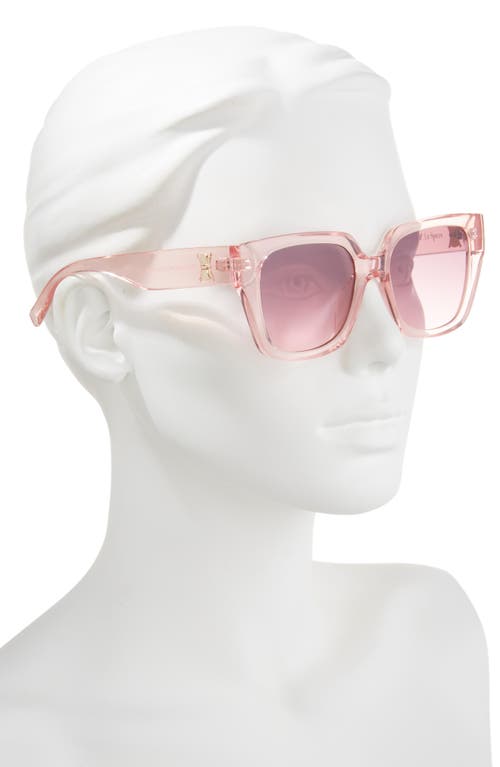 Le Specs The Illusion 54mm Gradient Square Sunglasses In Multi