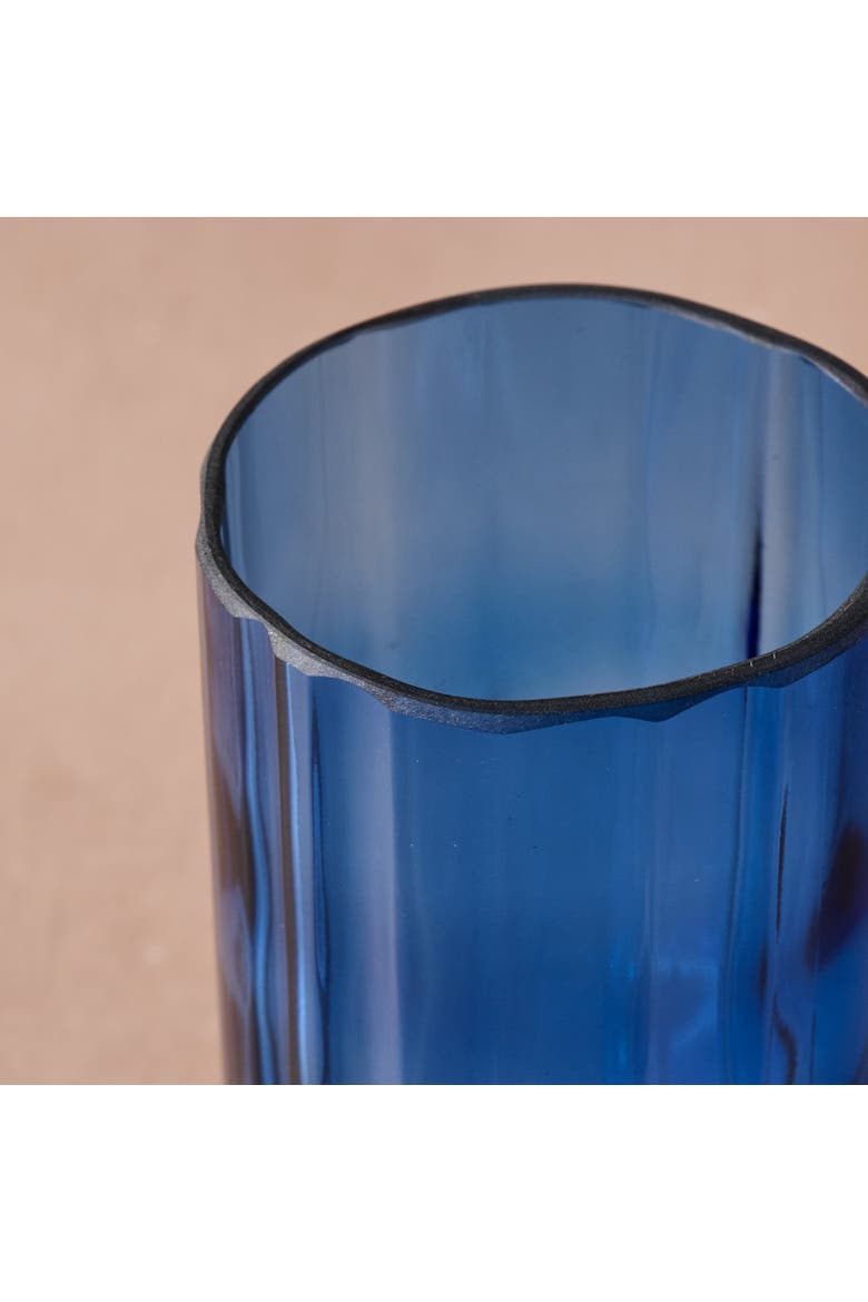 Gronn Upcycled Tumbler Set of Four, Alternate, color, Blue