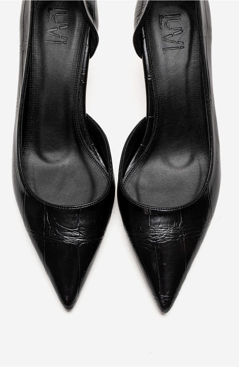 Prologue Shoes Arel Pointed Toe Pump, Alternate, color, Black Print