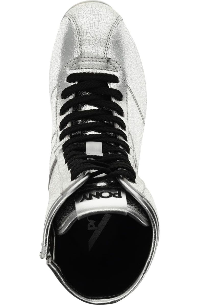 PONY KO-80 High Vintage Metallic Sneakers, Alternate, color,