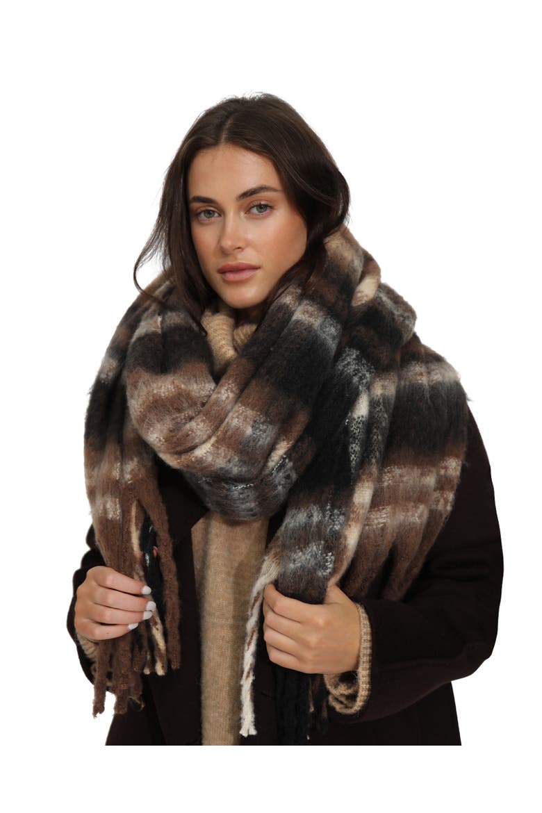 Timeless Scarf, Main, color, Brown