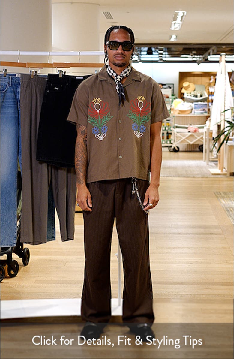 Perry Floral Camp Shirt, sales video thumbnail
