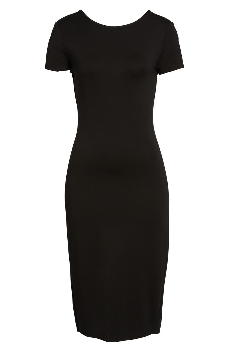 Sentimental NY Ponte Sheath Dress, Alternate, color,