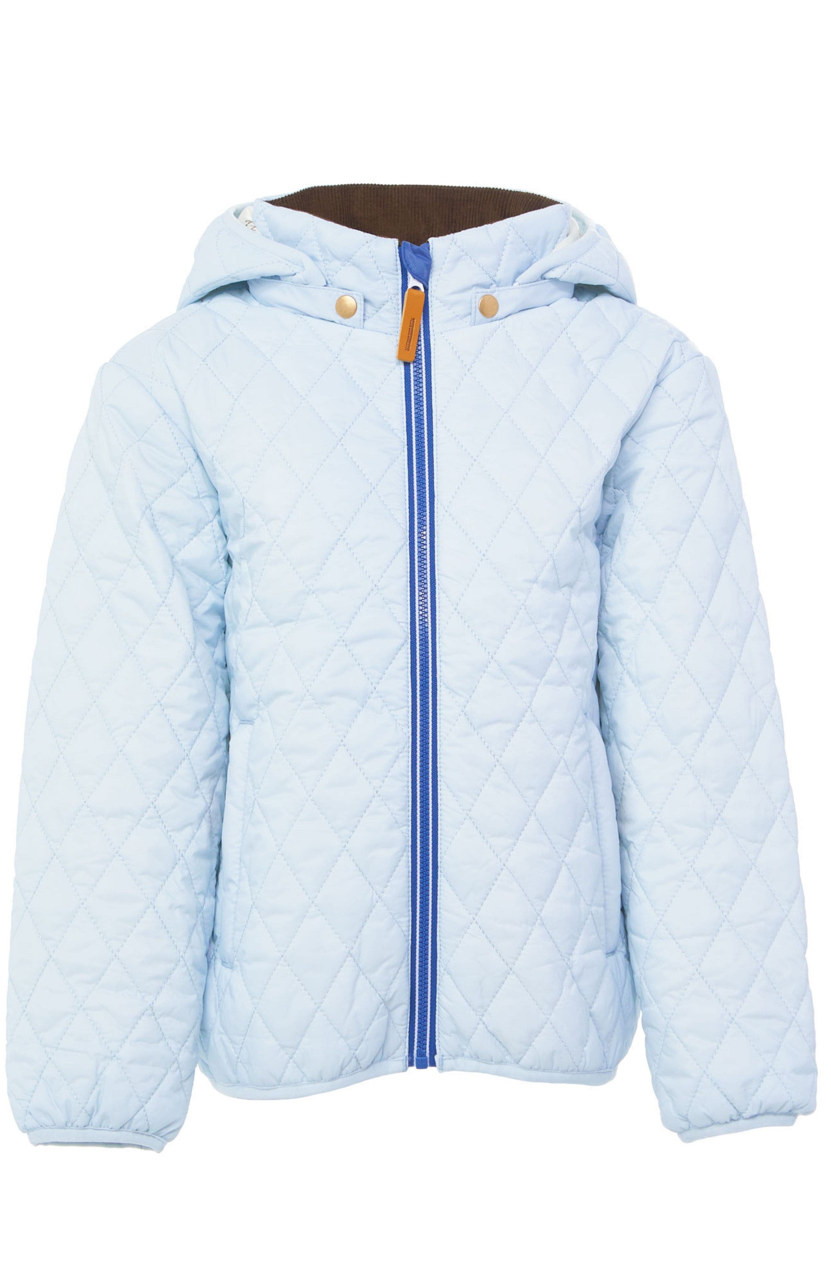 Northern Classics Quilted Puffer Jacket in Cloud Blue 